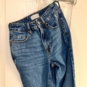 PACSUN jeans Curve straight with rips